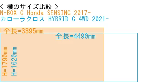#N-BOX G Honda SENSING 2017- + カローラクロス HYBRID G 4WD 2021-